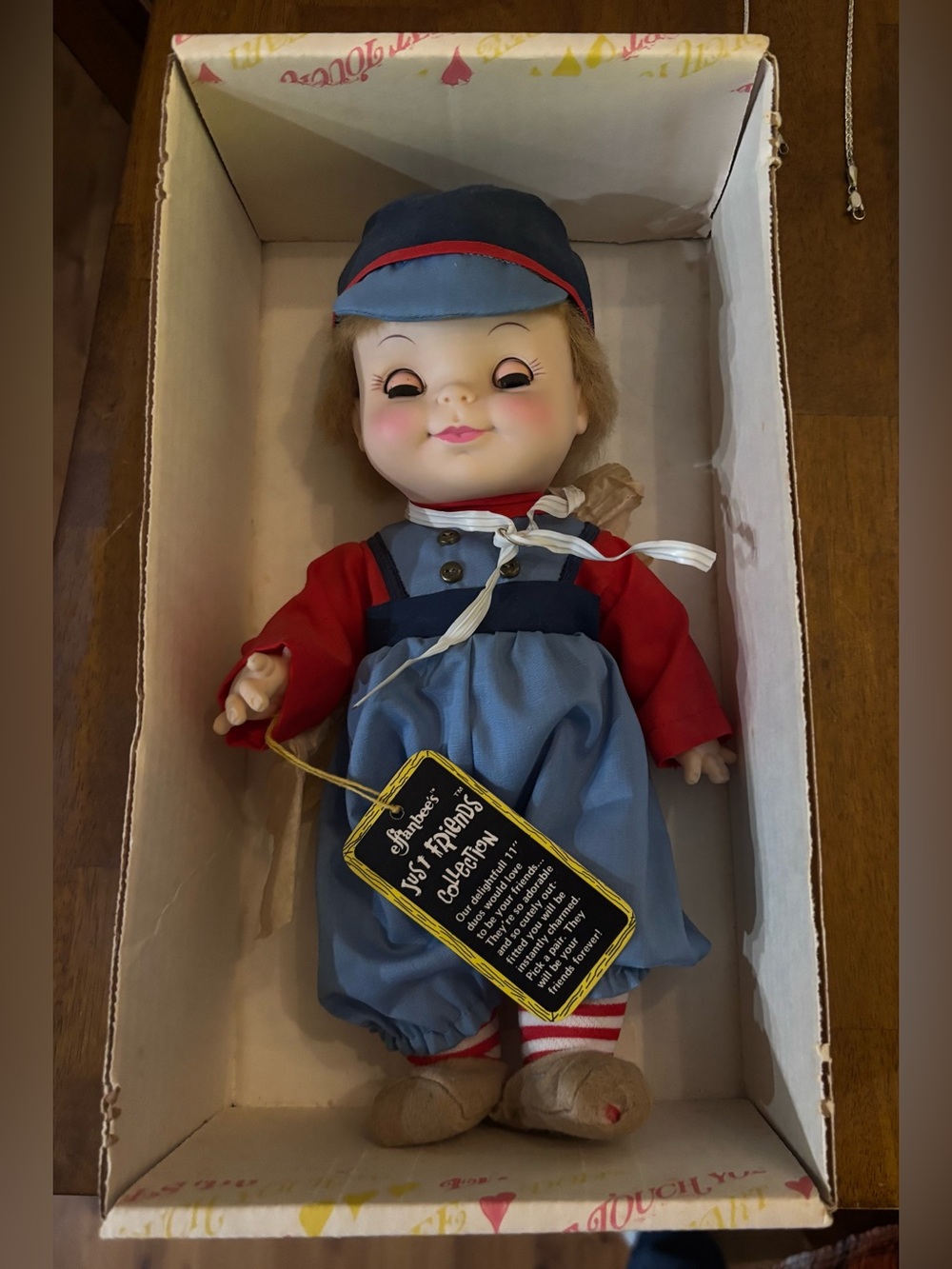 Vintage Effanbee's Just Friends Collection Dutch Treat Boy Doll